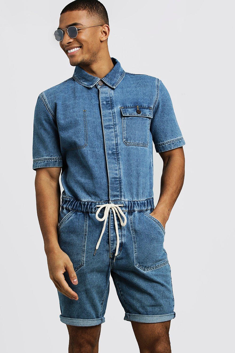 Boohooman jumpsuit cheap